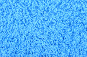 Blue towel texture