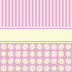 Lilac vector card