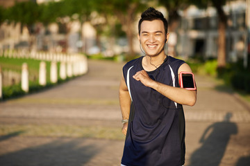 Morning jogging