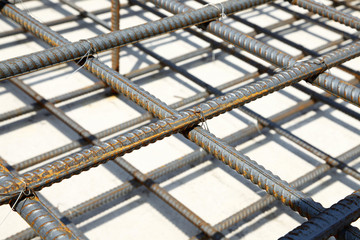 Urban construction buildings foundation