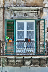 Fototapeta na wymiar Window in Palermo