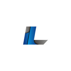 3d innitial letter logo icon