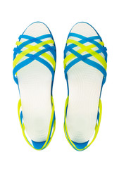 Colorful of Sandals shoes.