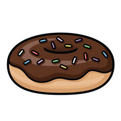 Chocolate Sprinkle Donut