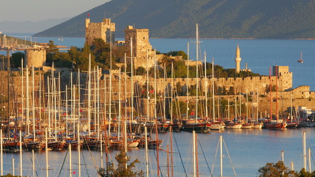 bodrum yacht marina, holiday destination in turkey