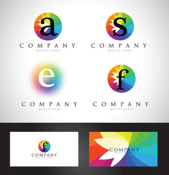 Colorful Letter Logo Design
