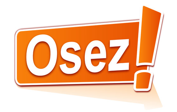 osez sur &eacute;tiquette orange