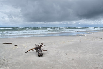 Storm on Baltic Sea