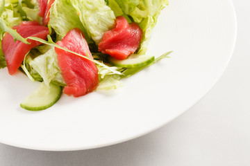 salad with tuna