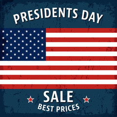 Presidents day poster