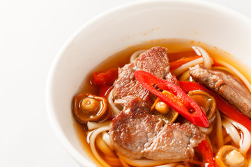 beef noodle soup