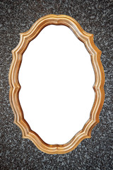 Blank vintage frame