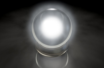 Crystal Ball Glowing