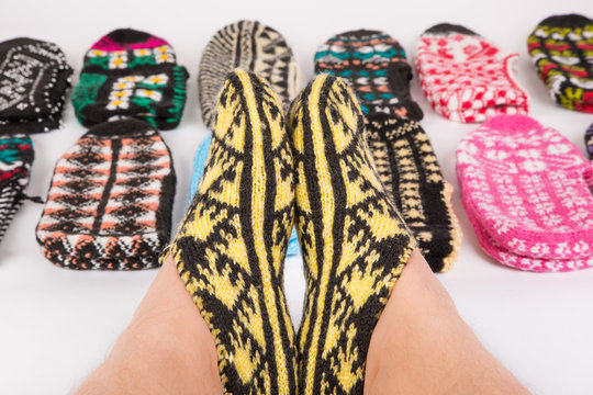 Turkish handmade socks