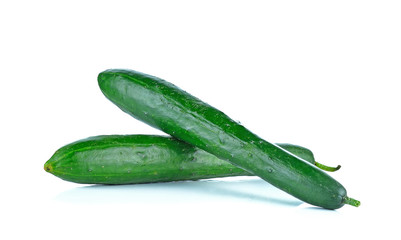 Cucumber isolated on white background