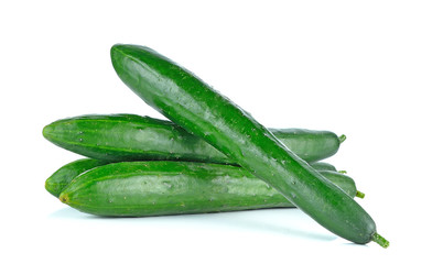 Cucumber isolated on white background