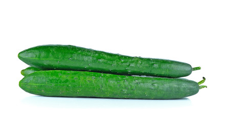 Cucumber isolated on white background