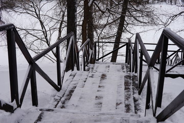 Лестница из дерева © bonnik