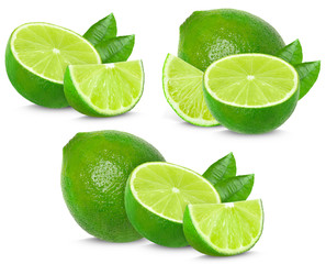 lime collection isolated © slawek_zelasko
