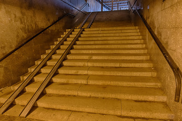 staircase in the underpass
