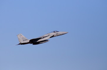 Fototapeta na wymiar F-15戦闘機