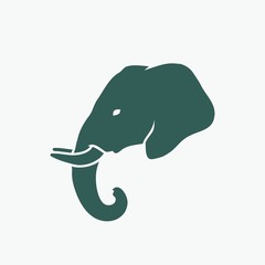 Naklejka premium African elephant