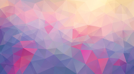 Abstract polygonal vector background