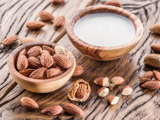 Almond nuts.