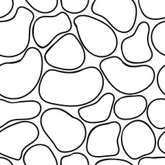 vector seamless white black pattern