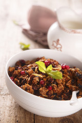 Homemade granola
