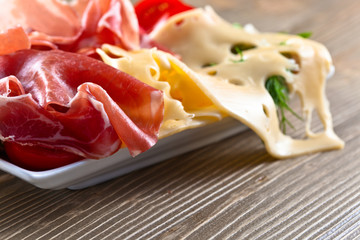 jamon with cheese