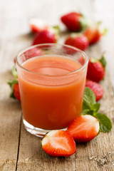 Strawberry gazpacho