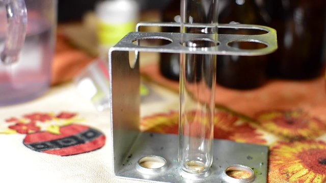 We Perform Chemical Experiments - Mix Reagents ignite, see the result