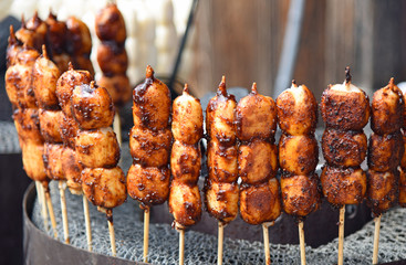 焼き団子/Baked dumpling.
