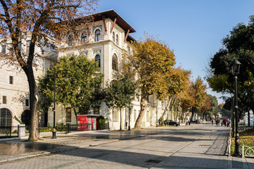 Fototapeta premium istanbul sultanahmet square street