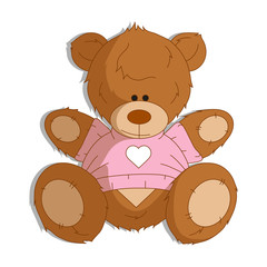 Child's teddy bear