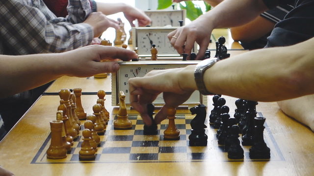 Chess Players during Gameplay at a Local Tournament Editorial Stock Image -  Image of compete, games: 112934809