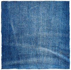 Piece of jeans fabric