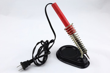 Soldering iron handle red cycle repair it
