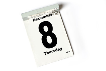 8. December 2016