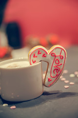 Coffee With Lovely Decoration