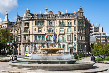 Fototapeta na wymiar Bilbao City Hall, Spain