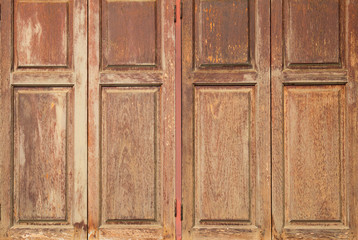 Antique wood texture background of window