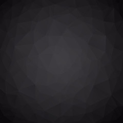 Black poly abstract background