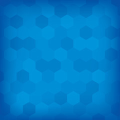 Obraz na płótnie Canvas blue polygonal vector background