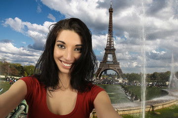 Selfi sur Paris