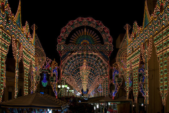 Lights During Festival (Salento)