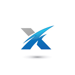 Technology Letter X Logo