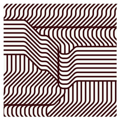 vector illustration Set seamless patterns line geometric Stylish