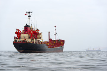 Fototapeta premium Ship, oil tanker